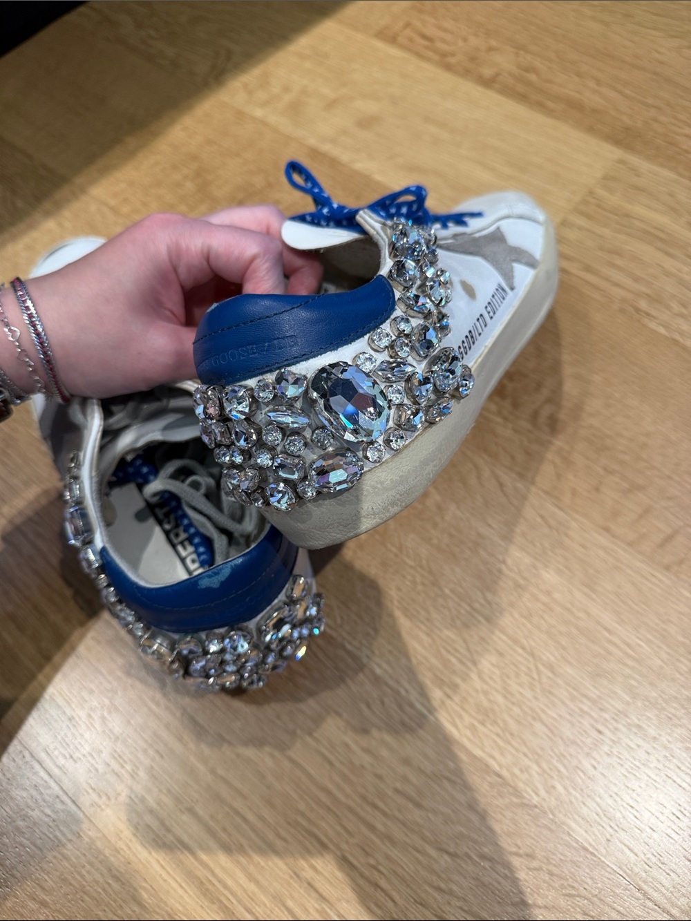 Golden Goose Women's Super-Star with Swarovski stone decoration - Picture 8 of 11